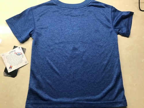 NWT Adidas Performance LA Los Angeles Dodgers MLB Baseball Small 4 Youth Blue - Picture 2 of 2