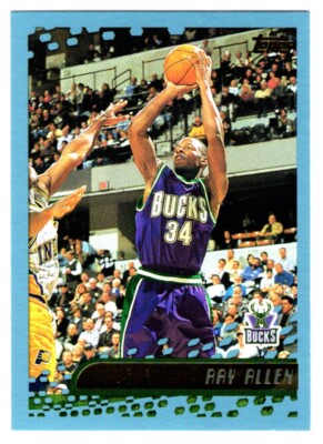RAY ALLEN  BUCKS  2001-02 TOPPS #140
