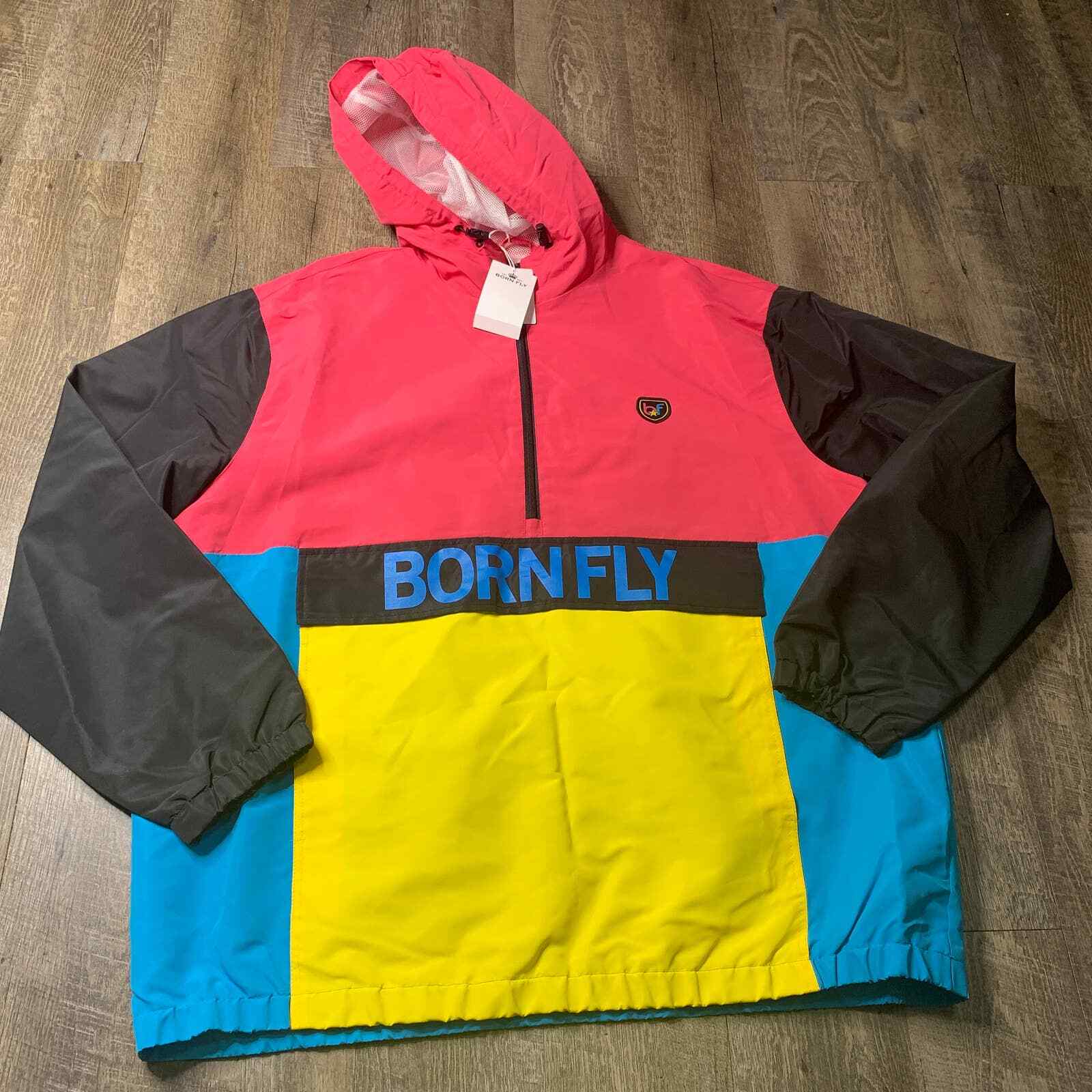 Born Fly Jacket Mens Size 4XL 
