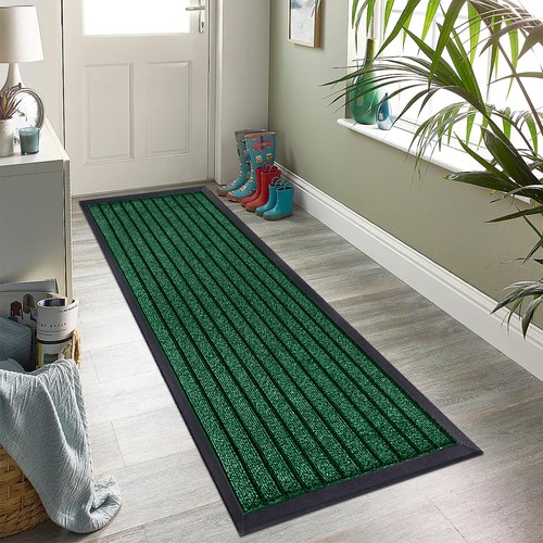Non Slip Rubber Mat Door Mat Outdoor Indoor Washable Hallway Runner Rugs - Picture 5 of 12