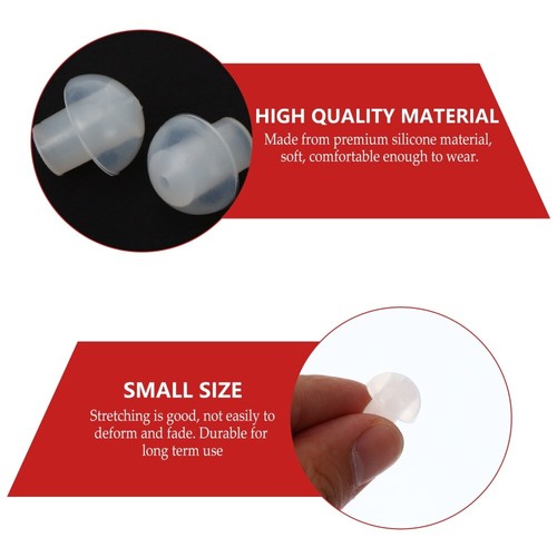 10pcs Ohrhörer Eartip Kopfhörer Ohr Einfügen Ohr Knospen Ohr Gele Knospen - Zdjęcie 6 z 12