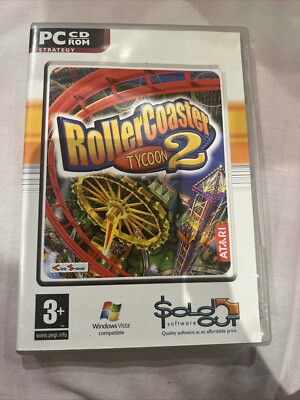 Rollercoaster Tycoon 2 PC CD-ROM - Windows 98/XP/VISTA