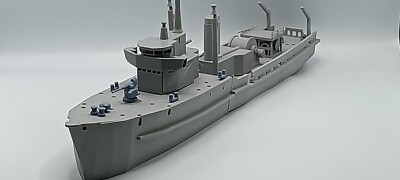 Cm Model Ton Ton-Class MCMV 1/76.2 Railway OO gauge model ship kit for dockyard ...