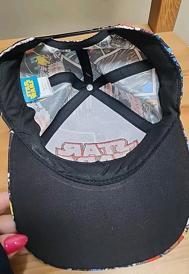 PANEL DE CÓMIC STAR WARS BOBA FETT Gorra de béisbol Snapback Sombrero Niños Jóvenes Niños Foto 3 de 4
