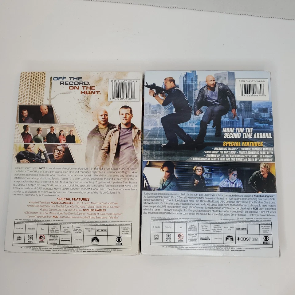 NCIS Los Angeles Seasons 1-4 DVD Season 2 3 Lot  Foto 3 de 4