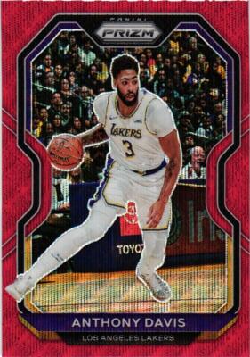 PSA10❗️ ANTHONY DAVIS RC PRIZM LOW POP. 2020 PRIZM #109 ANTHONY DAVIS RED WAVE | eBay