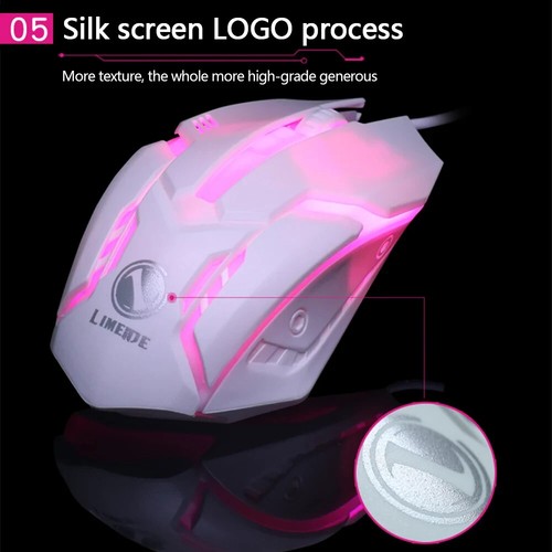 Gaming Mouse RGB LED Backlight USB Wired Gamer Mouse - Picture 6 of 6