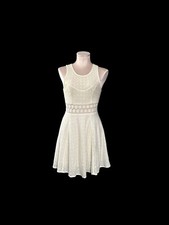 Free People Ivory Lace Dress In Size 0