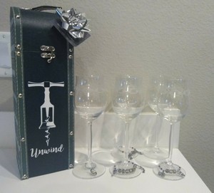 wine glass carrying case