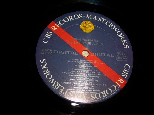 LP--JOHN WILLIAMS--THE BAROGUE ALBUM CBS MASTERWORKS **SHRINK* **NM VINYL** - Imagen 6 de 6