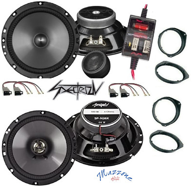 SPECTRON Set 6 Lautsprecher 16,5cm Alfa Giulia Giulietta Mito Stelvio Conn / BMW