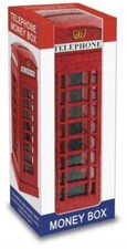 London Souvenir Large Money  Savings box Gift London phone Booth