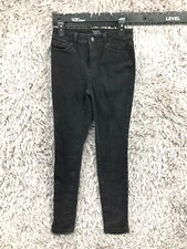 Time  TRU Hi Rise Skinny Jeans Size 4 Womens Dark Wash Black