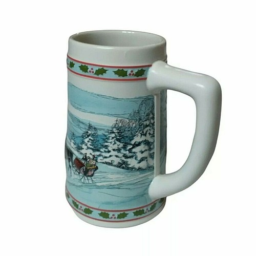 Vintage Miller High Life Stein Limited Edition Holiday 1984 MINT 6" - Picture 4 of 12