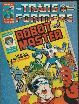 TRANSFORMERS #55 - Marvel UK - Back Issue (S)