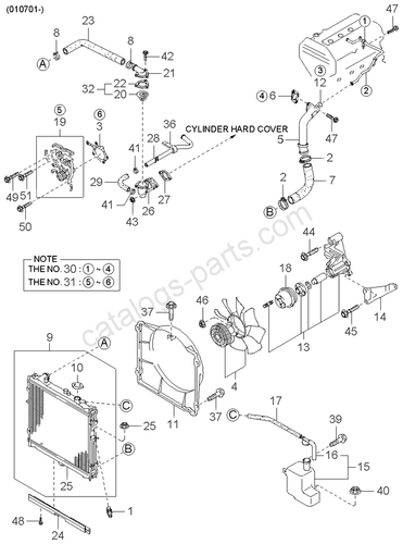 GENUINE BRAND NEW KIA SPORTAGE 1998-2003 HOSE - RADIATOR LOWER - Picture 2 of 3