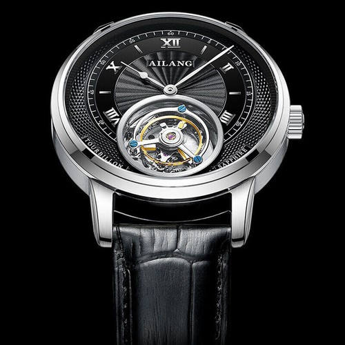 AILANG Watch Tourbillon Manual Winding Mechanical Wristwatches Men's Watch - Picture 12 of 20