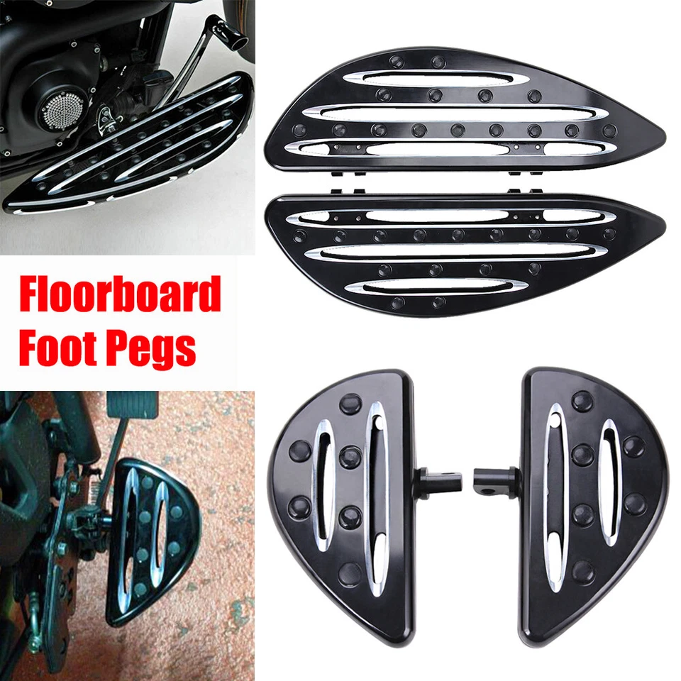 TABLERO ESTRIBO DELANTERO/TRASERO ESTRIBO ESTRIBOS APTO PARA HARLEY DYNA FLD SOFTAIL Foto 2 de 4