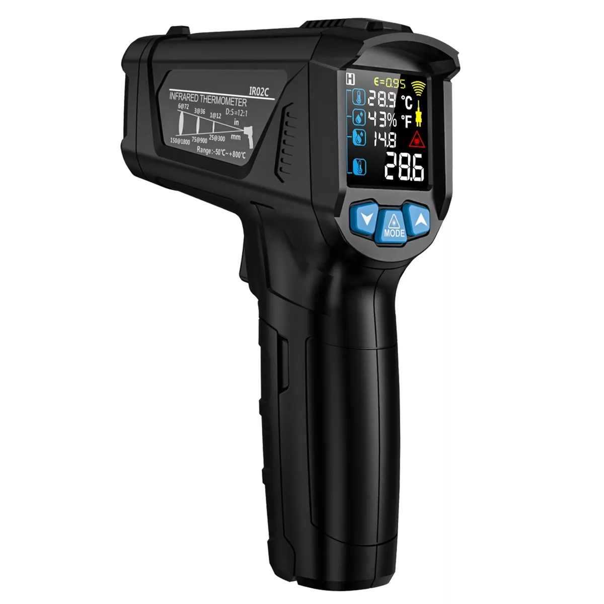 Digital Infrared Thermometer Gun handheld Heat Temperature - Temu