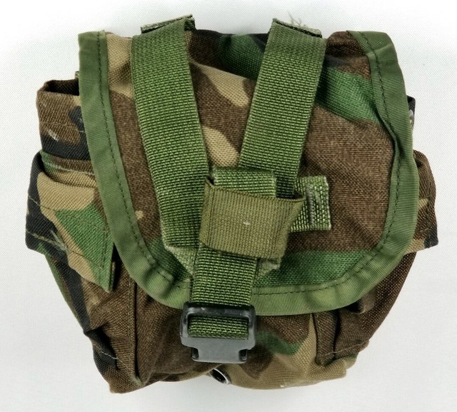 US Military 1 QT MOLLE ll Canteen Utility Cover Pouch Woodland ARMY
