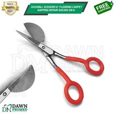 Duckbill Scissors 6  Flooring Carpet Napping Repair Shears DB-6 German Grade