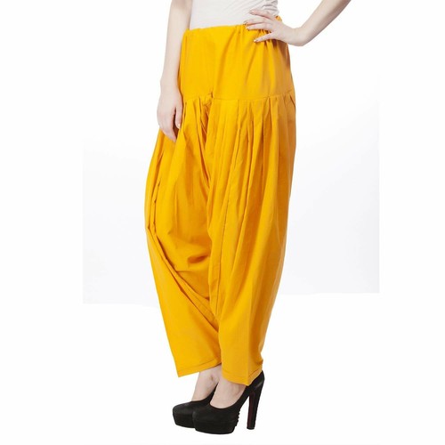 100 % reine Baumwolle mehrfarbig schlichte Patiala Salwar Hose für Frauen & Mädchen - Bild 13 von 36