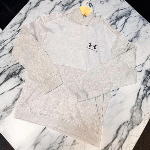 Under Armour Youth XL (13-14 Yrs) Grey Hoodie - Picture 4 of 8