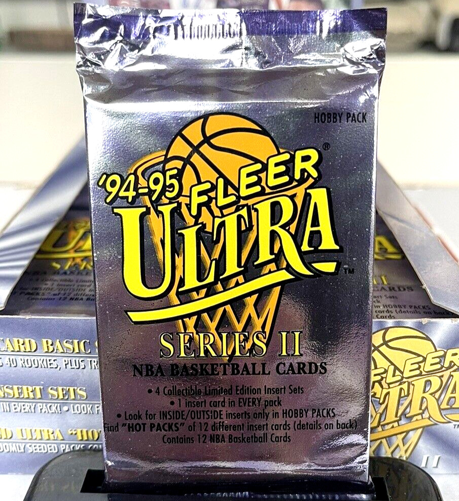1994-95 Fleer Ultra Nba Basketball (series 2) Hobby Pack 12 Cards Kidd