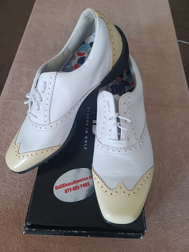 TZ GOLF - FootJoy LoPro Collection Women's Size 8.5 N Wingtip Golf Shoes #97314 - Picture 1 of 8