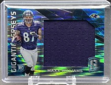 2015 PANINI SPECTRA #GJ-MW Maxx Williams RC Gigantic Jerseys Neon Blue /50