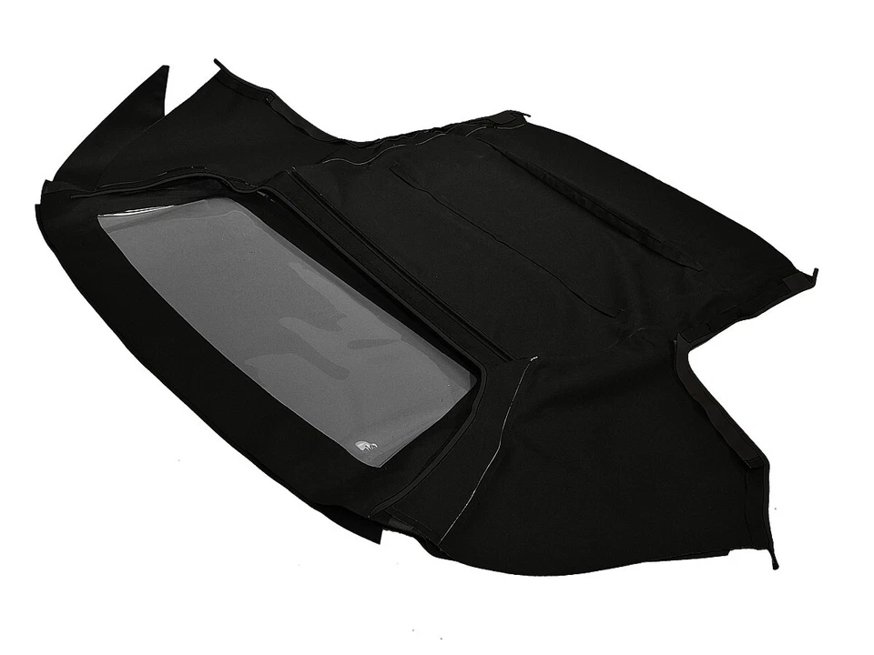 Se adapta a: Nissan 240Sx 1992-94 techo blando con ventana de plástico negro cuarzo lona Stayfast Foto 3 de 4