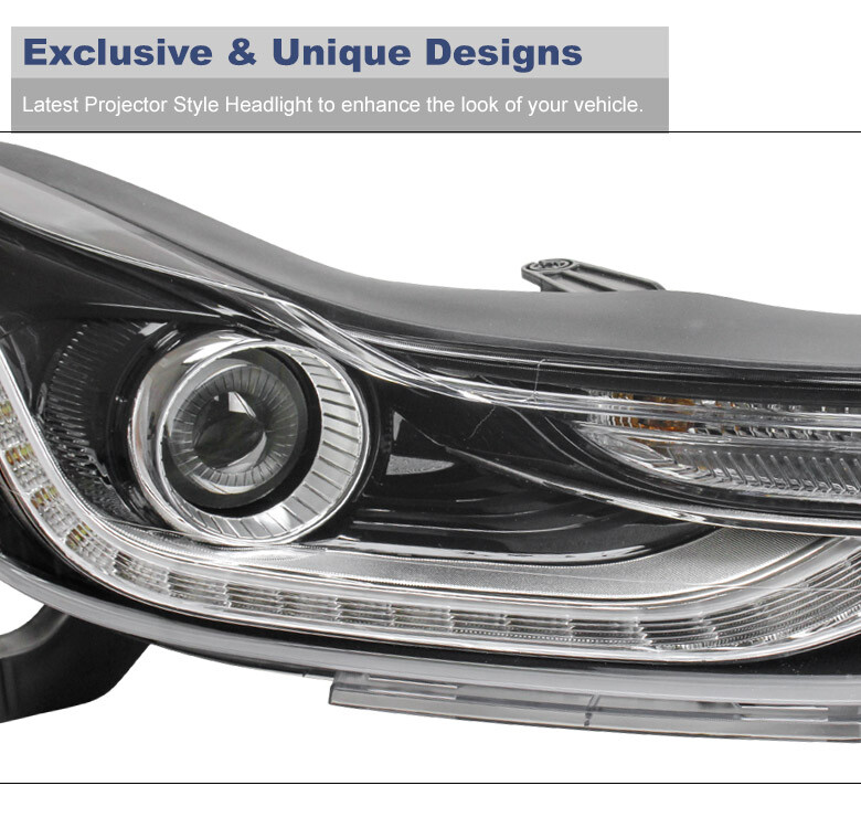 2016 Chevy Trax Headlights Projector Headlight W/o LED DRL Headlamp For ...