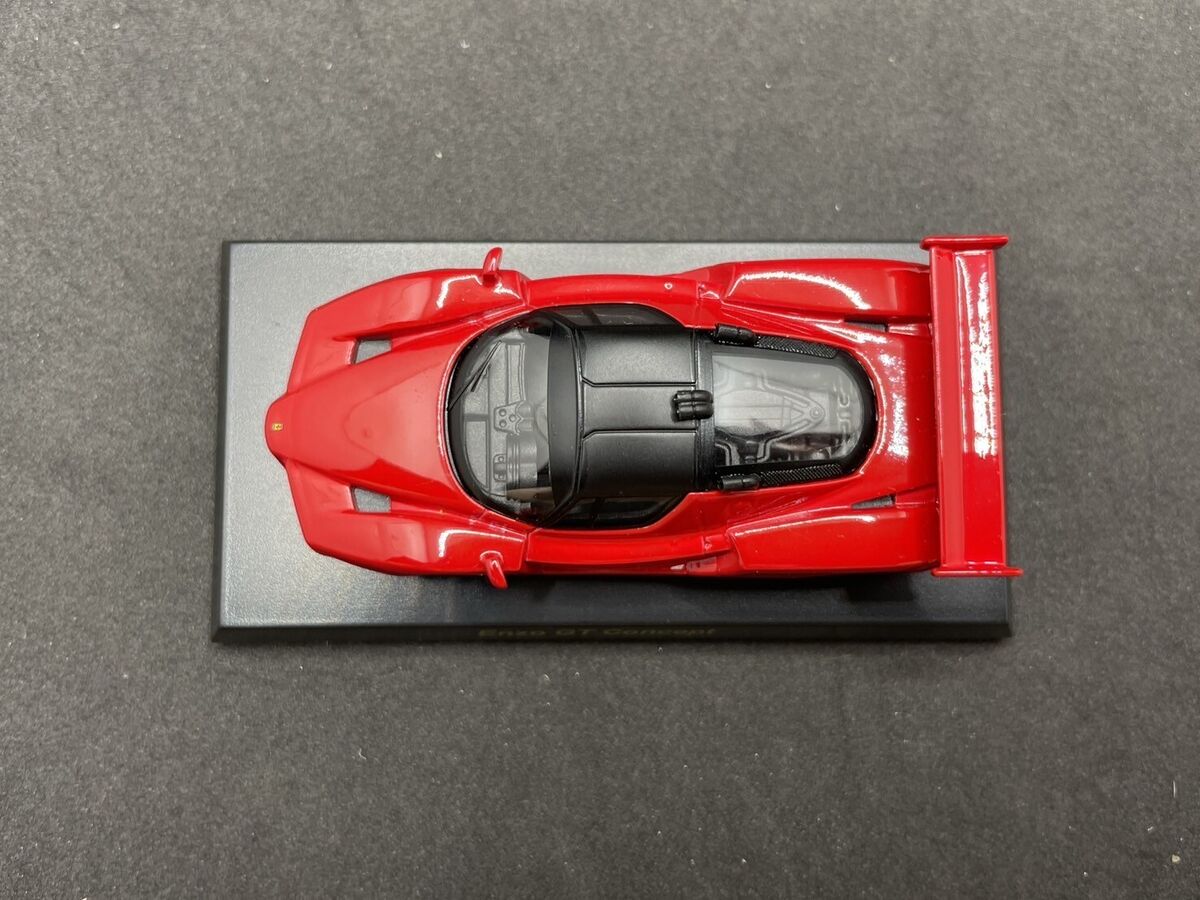 Kyosho 1/64 Ferrari collection 8 Enzo GT Concept Red Diecast Kyosho 1/64 Ferrari collection 8 Enzo GT Concept Red Diecast