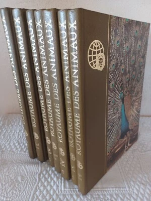 LIVRES ROYAUMES DES ANIMAUX 7 ILLUSTRES BON ETAT PAUL SCHAUENBERG - Photo 1/4