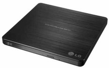 Image of LG External Slim DVD-RW Optical Disc Drive - Black