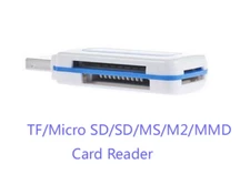 SD MS M2 TF Micro SD To USB 2.0 Card Reader (M2 T-flash SDHC Mini Adapter) 