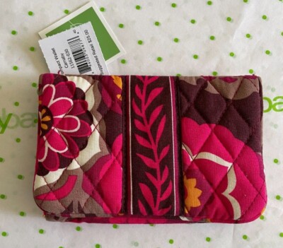 VERA BRADLEY COMPACT WALLET CARNABY - NWT