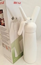 1 pint 500 ml Cream Whipper Dispenser Charger whip N  White .5L  MOSA