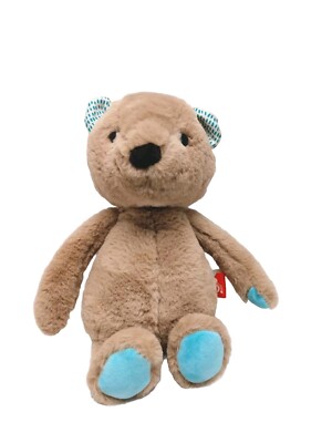 B Softies Cara-Mellow Happy Hues Teddy Bear Baby Soft Plush Stuffed Animal 