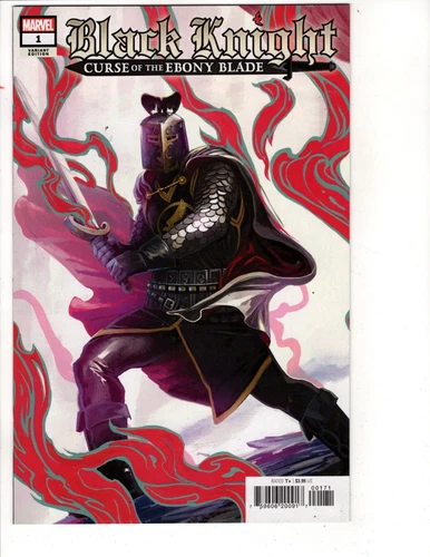 Black Knight Curse of the Ebony Blade #1 1:25 Hans Marvel 2021