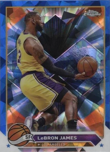 2023-24 Topps Chrome Sapphire Edition - LeBron James #23