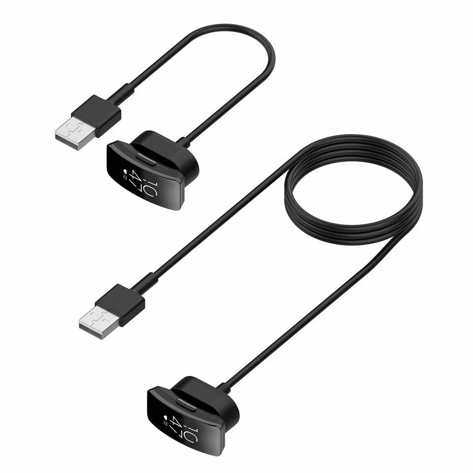 Replacement USB Fitbit Inspire/Inspire HR Ace 2 USB Charging Cable 15cm 100cm - Image 2 of 4