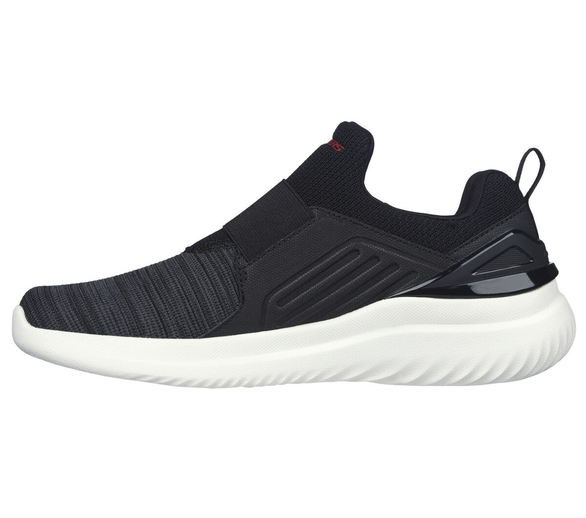 Skechers Strap Wide Mesh cushion Air Cool Mens Black Skechers Strap Wide Mesh cushion Air Cool Mens Black