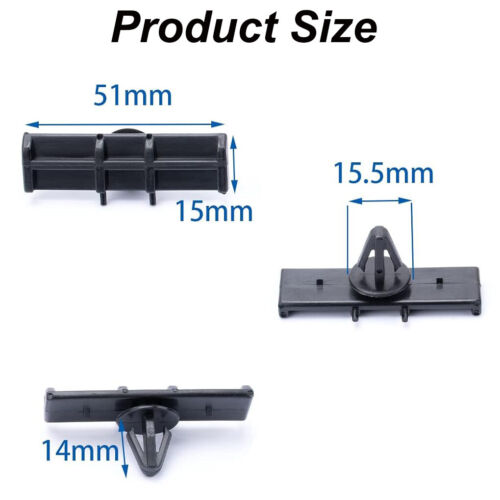 50pcs Rocker Panel Moulding Clips Ground Retainer for Ford Explorer Expedition - Picture 2 of 4