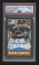POP 1 PSA 9 ROGER CLEMENS 2018 TOPPS BROOKLYN COLLECTION AUTOGRAPH #ED 10/10 WOW