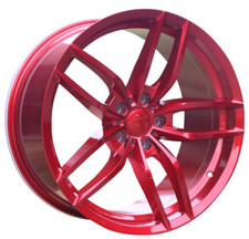 19 5x120 M3 Style Red Rims Wheels Fit Bmw 328 330 335 428 435 Set Of 4