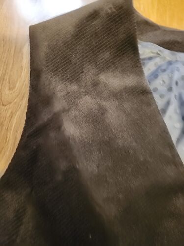 Perry Ellis Black 5 Button Corduroy Vest Mens 3X Sold AS IS! *Marks DAMAGE READ! - Picture 8 of 21