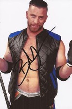 WWE WRESTLING: BRIAN MYERS (CURT HAWKINS) SIGNED 6x4 PORTRAIT PHOTO+COA**PROOF**