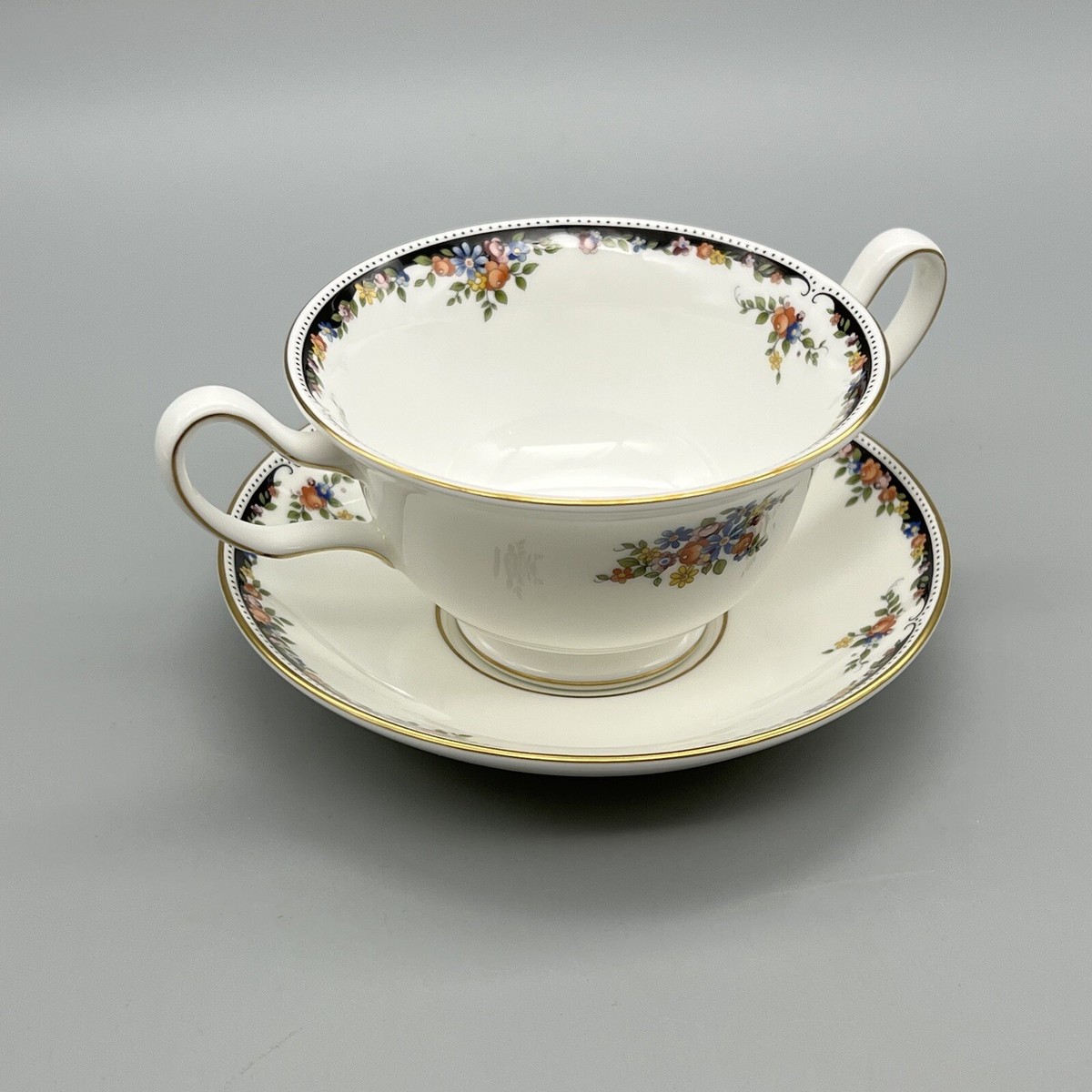 BUY 1-11 WEDGWOOD Osborne FOOTED CREAM SOUP BOWL w/ Mismatched 