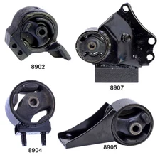 Front, Rear, RH Engine Mounts & LH Manual Trans Mount 4Pcs for Kia Spectra 1.8L